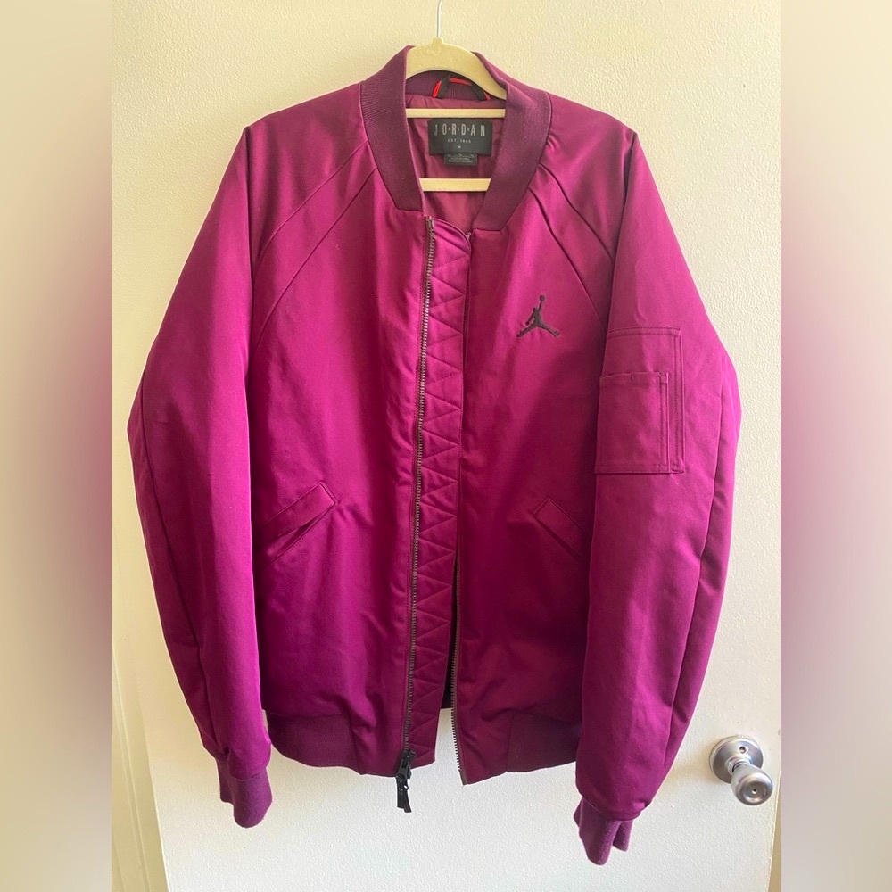 Air Jordan Burgundy Jacket